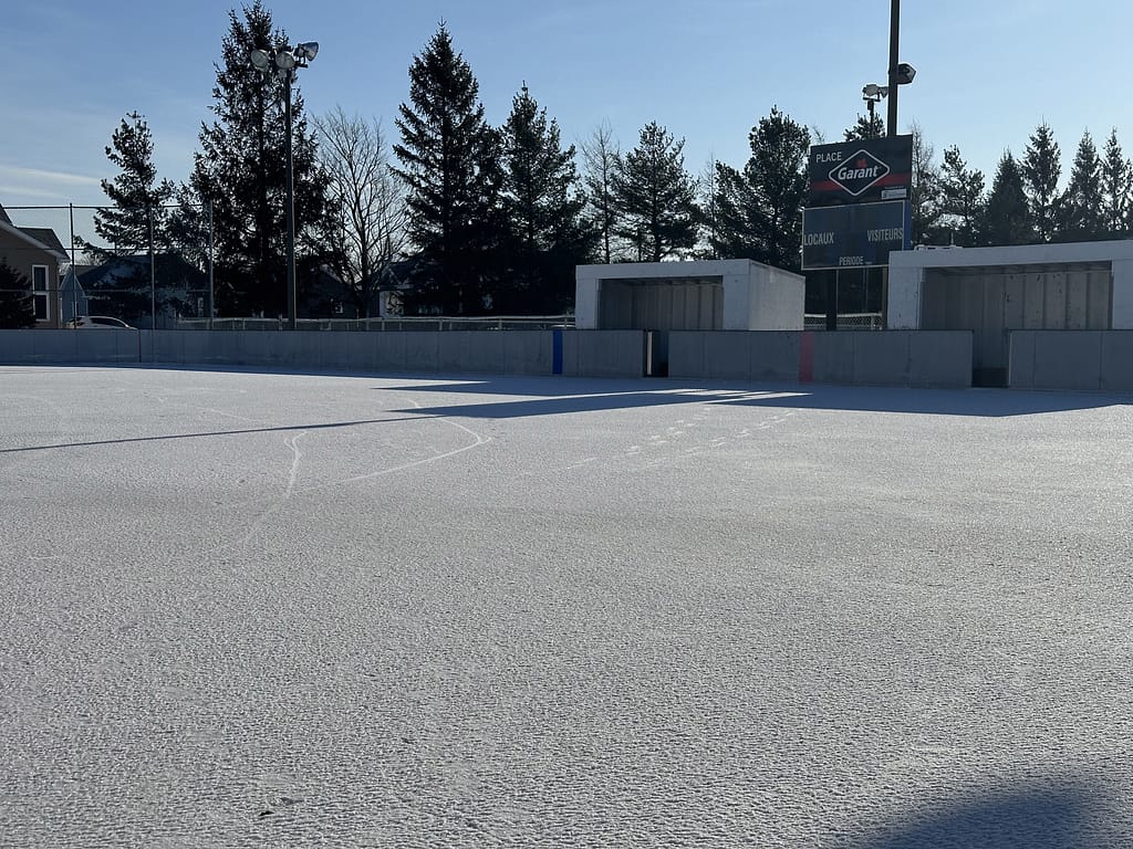Fin de saison pour le patinage extérieur